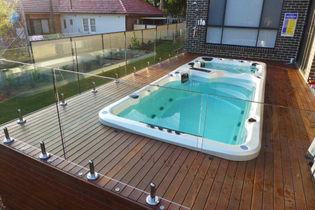 Плавательный спа бассейн Vortex Spas Hydrozone Exterme Плавательный спа бассейн Vortex Spas Hydrozone Exterme