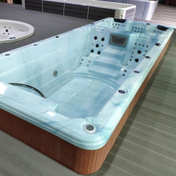 Плавательный СПА бассейн с противотоком Bigeer Окта
